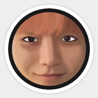 Circle Face Sticker